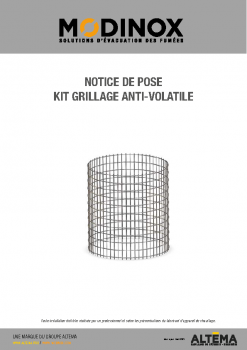 Kit grillage anti-volatile pour chapeaux