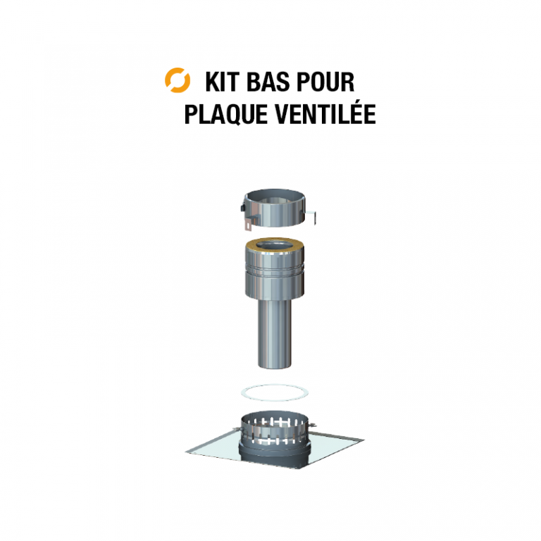 Kit bas pour plaque ventilée - Notice de pose - Modinox