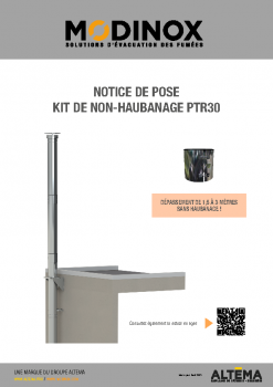 Kit de non-haubanage PTR30